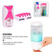 Generic Dental and Liquid Soap Dispenser with Toothbrush Holder 4