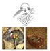 4 Cão Gato Pet Memorial Gifts Keychain, Memorial Keyring 6