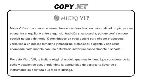 Micro Vip Bolígrafo Madryn Amarillo 4