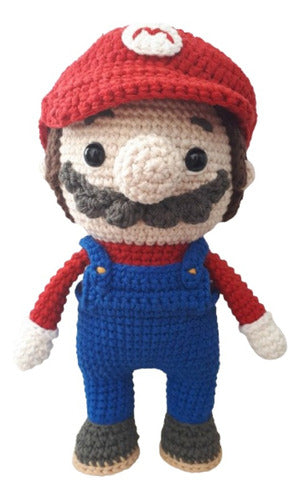 Pipelino Mario Bros Doll - Handmade Amigurumi 0