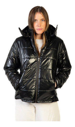 Wainfi Campera Niza Metalizada Abrigada E Impermeable 3