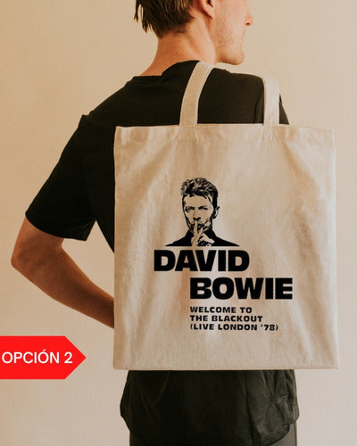 The Overlook Shop Bolsa Tela Lienzo Tote Bag David Bowie (Varios Diseños) 1