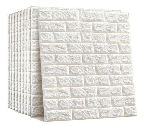 Self-Adhesive 3D Brick Wall Panel - Set of 4 Panels! 3