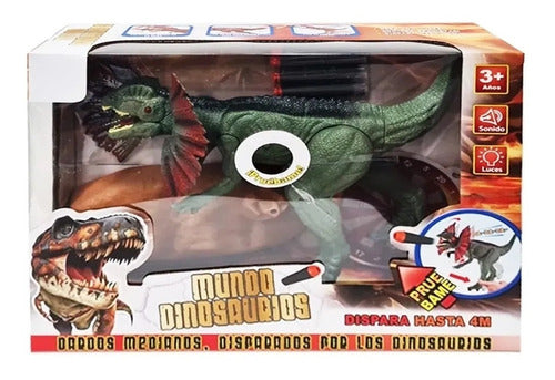 Poppi Dinosaurio Dilophosaurus Lanza Dardo Luz Y Sonido 5340 1