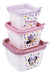 Plasútil Pack of 3 Mickey Minnie Containers - 140ml, 270ml, 470ml 1