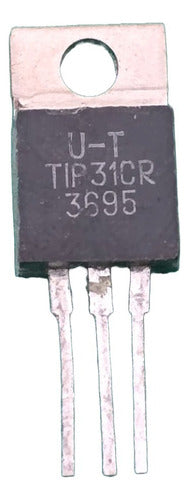 5x Transistor Tip31cr Tip31 Npn 3amp 100v Ut 0