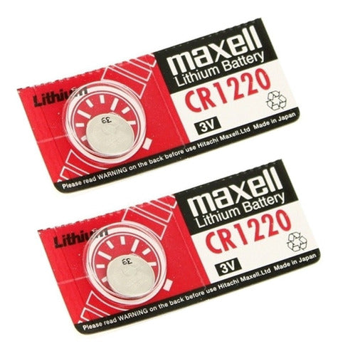 Pilas Cr1220 Maxell / Precio X 2 Unid 0