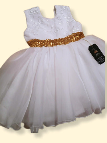 Dulces Vestidos Nena Beba Baptism Birthday Party Dress 1 Year 3