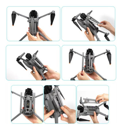 Tren De Aterrizaje Plegable Para Dji Air 3 Startrc 3