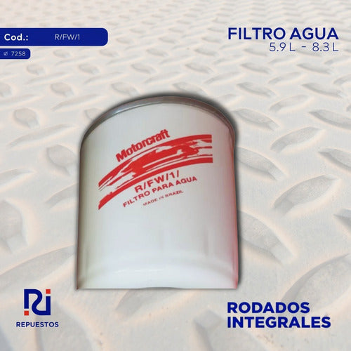 Motorcraft Water Filter R/fw/1 5.9l 8.3l 1