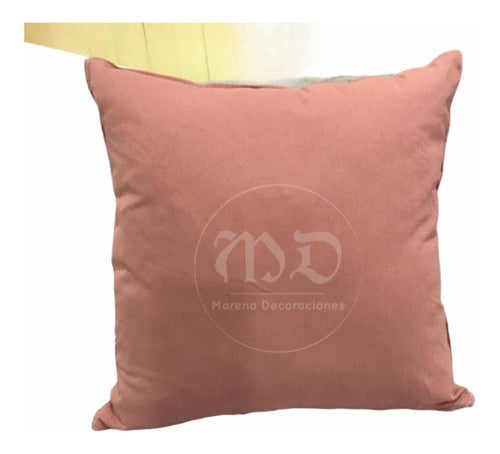 Decorative Tusor Pillow Cover 40x40 Sewn Reinforced Zipper 1