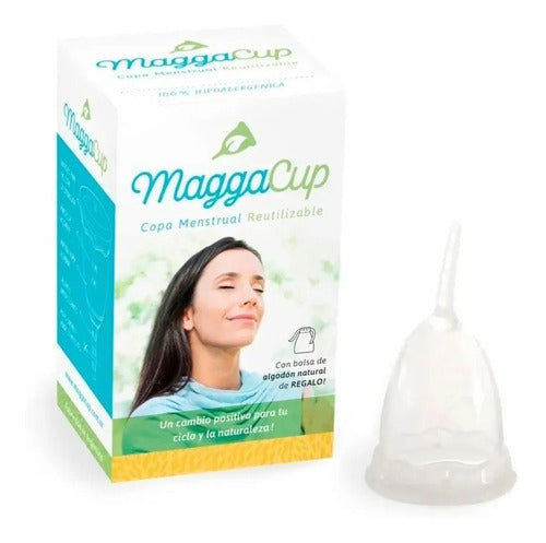 Maggacup Menstrual Cup Reusable Sustainable + Pouch 0