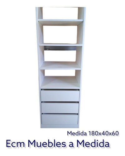 Ecm Muebles a Medida Interior De Placard, Torre Modulo Para Placard 1