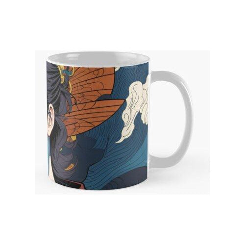 Premium Colorful Anime Character Mug in Japanese Painting Style 0