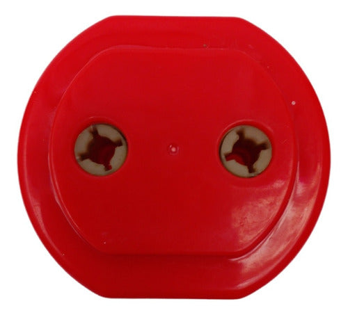 Conector Doble Batidor Rojo Liliana Ah120 Original 2