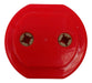 Conector Doble Batidor Rojo Liliana Ah120 Original 2