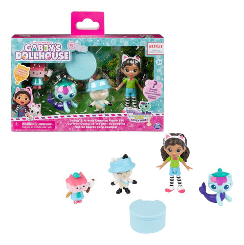 Spin Master Gabby's Dollhouse Camping Set with 4 Characters and 1 Surprise Accessory 4