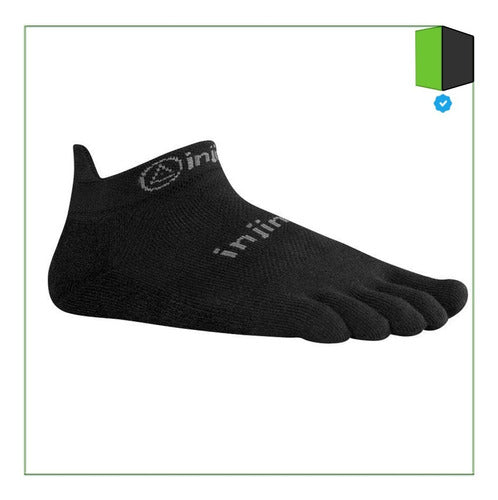 Injinji Run Lightweight No-Show Black 1