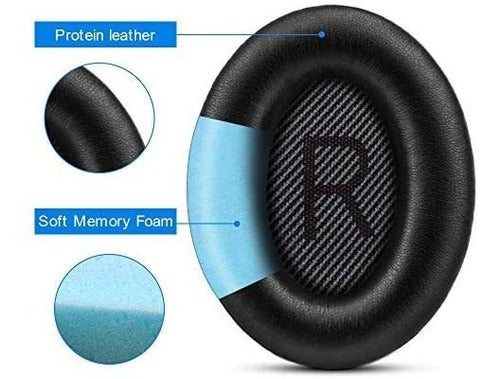 Replacement Bose QuietComfort 35 I/II Ear Pads by Link Dream 3