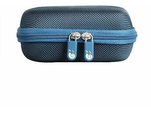 Hermitshell Hard Travel Case For JBL Go 3 Portable Bluetooth Speaker (Blue) 3