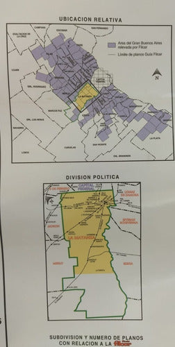 Filcar Mapa La Matanza Buenos Aires Laminado Varillado 6