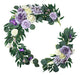 Mossflos Artificial Flower Swag Set, 2 Pcs Wedding Arch Flor 0