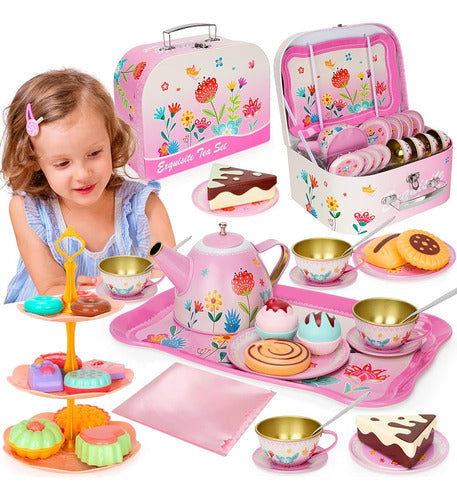 Kmuysl Girls Gift For Age 3 4 5 6 Year, Toddler Toys Tea Par 0