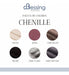 Premium Quality 2-Plaza Chenille Canelon Headboard 140 cm 6