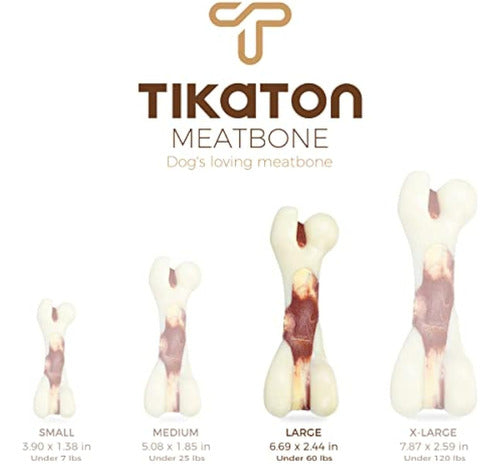 Indestructible Chew Toys for Dogs - Tikaton Beef Flavor 5