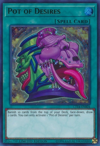 Pot Of Desires - Ct14 Yugioh 0