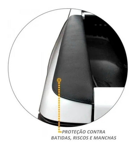 Protetor Borda Lateral Ranger Cd 2008 2009 2010 2011 2012 2