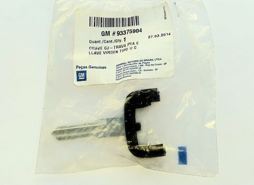 GM Virgin Key with Chip for Programming and Cutting - Corsa, Celta, Meriva 1