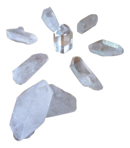 Large Size Quartz Crystals Reiki Set - Sacred Flame 0