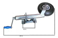 Inflatable, Foldable, and Adjustable Stern Wheel for Trailer 3