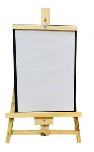 Tio Pocho Adjustable 3-in-1 Kids Wood Easel 70cm 0