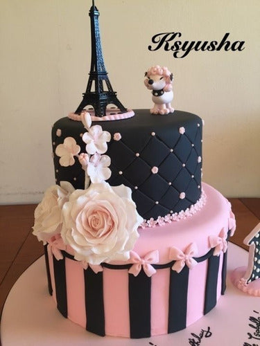 Delicias Lourdes Tortas 15 Años Diseños Chic Personalizados Pedidos Express! 1