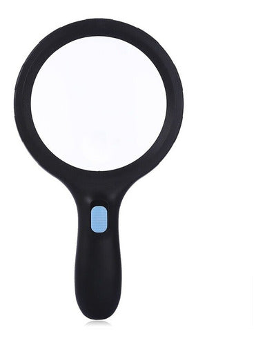 Lupa Handheld Magnifier with LED 2x and 5x Model 6906 0