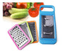 Patagonia Home Manual Vegetable Grater with 4 Interchangeable Blades 1