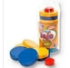 Wooden Tejo Game for Plaza and Beach in White and Red or Yellow and Blue 1