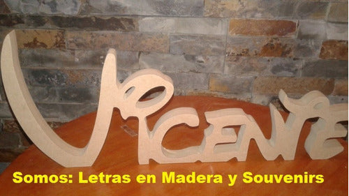 Leteas Cumpleaños Centro De Mesa Letras Decorativas 5