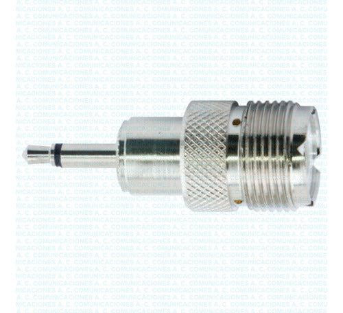 Generic Plug 3.50 Mm Mono Female UHF Adapter 0