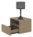 Pontec Modern Floating Nightstand with Drawer 2