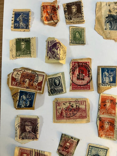 Colección De 40 Sellos Antiguos C 1