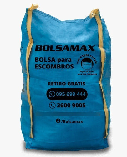 Bolsa Para Escombros 1,5 M3 Bolsamax - Retiro Gratis 0