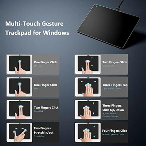 XqhunX Trackpad Touchpad for PC with Windows 1