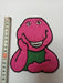 Parche Aplique Aplicacion Bordado Barney 16cm.x1 1