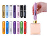 SM IMPORT 5 Mini Portable Rechargeable Perfume Atomizers 5ml Colors 0