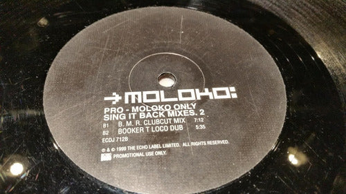 Moloko Sing It Back (mixes 2) Vinilo Maxi Uk Promo Dificil 1