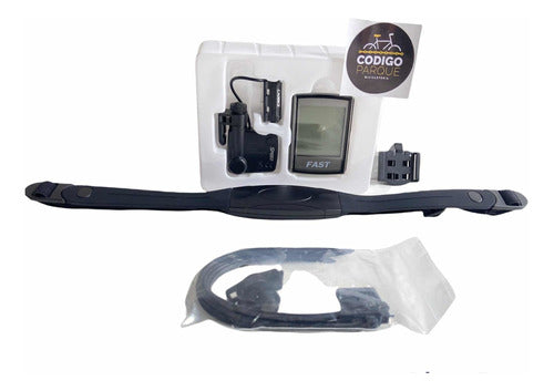 Fast Wireless Bicycle Speedometer with Cadence and Heart Rate Monitor C-699 0