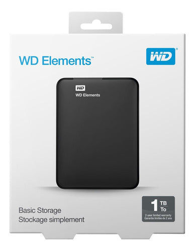 Western Digital Disco Externo 1tb Element Usb Tranza 2